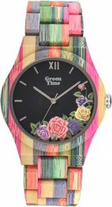 Moteriškas laikrodis Green Time Flower ZW067C