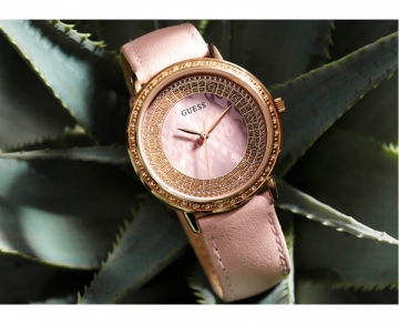 Moteriškas laikrodis Guess SPARKLING PINK W0032L7