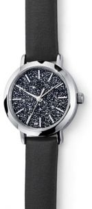 Женские часы Oliver Weber Turku Crystal Fabric Black 65048 BLA