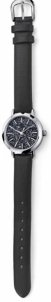 Moteriškas laikrodis Oliver Weber Turku Crystal Fabric Black 65048 BLA