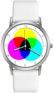 Moteriškas laikrodis Rainbow e-motion of colors CMYK AVSsW-WL-CMYK