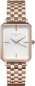 Women's watches Rosefield The Octagon White Sunray Steel Rose Gold OCWSRG-O42 