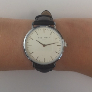 Women's watches Rosefield The Tribeca White-Black-Silver