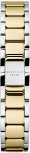 Women's watches Rosefield The Tribeca White Sunray Steel Silver Gold Duo TWSSG-T63