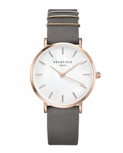 Women's watches Rosefield The West Village Elephant Grey Rosegold 