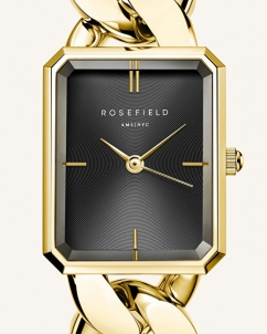Женские часы Rosefield The Octagon XS Studio Black Gold SBGSG-O57