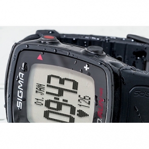 Moteriškas laikrodis Sigma Sporttester iD.RUN HR black