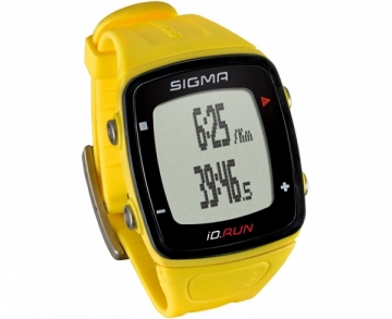 Moteriškas laikrodis Sigma Sporttester iD.RUN yellow