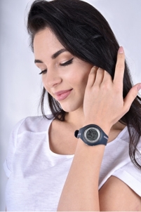 Moteriškas laikrodis Sigma Sporttester PC 22.13 Black