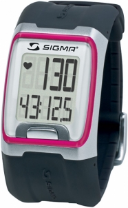Moteriškas laikrodis Sigma Sporttester PC 3.11 Pink Moteriški laikrodžiai