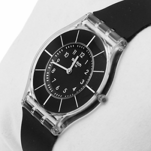 Женские часы Swatch Black Classiness SFK361