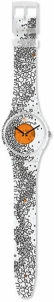 Женские часы Swatch Orange Pusher SUOW167