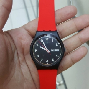 Sieviešu pulkstenis Swatch Red Grin GB754
