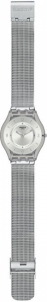 Женские часы Swatch Skin Metal Knit SFM118M