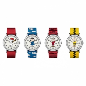 Vaikiškas laikrodis Timex Weekender x Peanuts: Snoopy TW2R41400