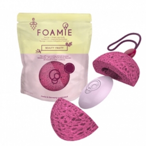 Muilas Foamie Delicate cleansing sponge and Beauty Fruity shower soap
