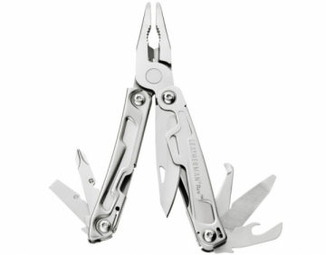Multifunctional tool Multitool Leatherman Rev Knives and other tools