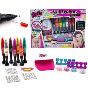 Nagų dažymo rinkinys vaikams - Woopie ART&FUN Toys for girls