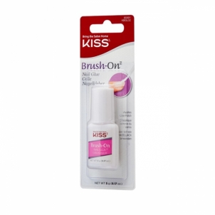 Nagų klijai KISS Lepidlo Brush-On (Nail Glue) 5 g Dekoratīvā kosmētika nagiem
