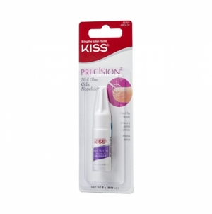Nagų klijai KISS Precision (Nail Glue) 3 g Dekoratyvinė kosmetika nagams