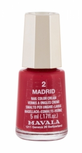 Nagų lakas MAVALA Mini Color 2 Madrid Cream 5ml Dekoratīvā kosmētika nagiem