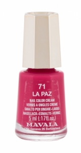 Nagų lakas MAVALA Mini Color 71 La Paz Cream 5ml Dekoratyvinė kosmetika nagams
