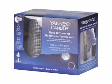 Namų kvapas Yankee Candle Scented diffuser bronze with Calm Nigh filling for a peaceful sleep 14 ml Kvapai namams