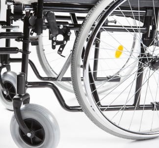 Neįgaliojo vežimėlis SteelMan start 04-020-3, 41 cm