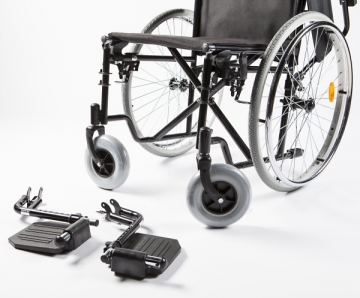 Neįgaliojo vežimėlis SteelMan start 04-020-3, 48 cm