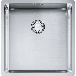 Nerūdijančio plieno plautuvė Franke Box, BXX 210/110-40, rankinis ventilis Nerudyjančio steel kitchen sinks