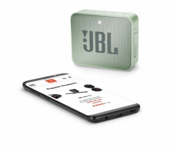Nešiojama garso kolonėlė JBL GO 2 mint