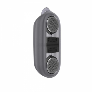 Nešiojama kolonėlė Devia Crystal series TWS speaker with silicon case (2pcs) black