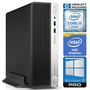 Nešiojamas kompiuteris HP 400 G5 SFF i5-8500U/16GB/SSD 250GB/Win11 Pro RENEW Portatīvie datori