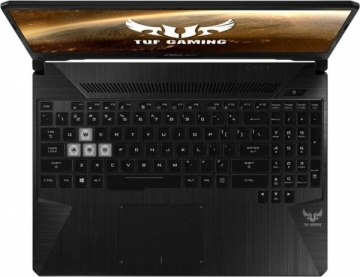 Nešiojmas kompiuteris Asus FX505G Gaming 15.6/i5-9300H/BGA /8GB/SSD 512GB/FHD WV/W10 64BIT black(FX505GT-BI5N7)