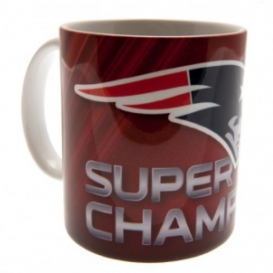 New England Patriots Super Bowl L1 Champions puodelis