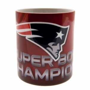 New England Patriots Super Bowl L1 Champions puodelis