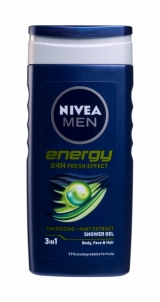 Nivea Men Energy Shower Gel Cosmetic 250ml Dušo želė