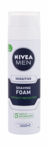 Nivea Men Sensitive Shaving Foam Cosmetic 200ml Skūšanās putas