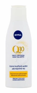 Nivea Q10 Cleansing Milk Cosmetic 200ml Veido valymo priemonės