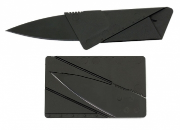 Nóż w karcie kredytowej, składany do portfela Naži un daudzfunkcionālās iekārtas
