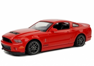 Nuotoliniu būdu valdomas automobilis "Ford Shelby GT500", raudonas