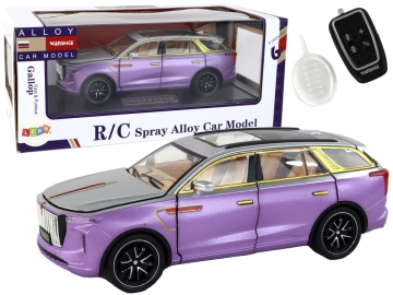 Nuotoliniu būdu valdomas automobilis, violetinis RC automobiliai vaikams