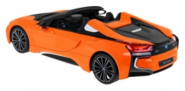 Nuotoliniu būdu valdomas automobilis BMW l8 Roaster, oranžinis