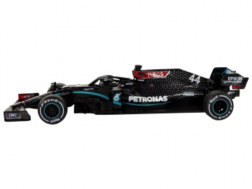 Nuotoliniu būdu valdomas automobilis Mercedes-AMG F1, 1:18, mėlynas