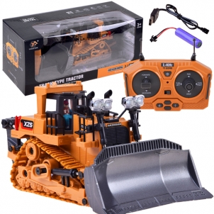 Nuotoliniu būdu valdomas buldozeris HRRC0600 Radiovadāmās rotaļlietas