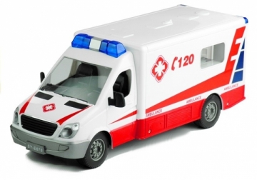 Nuotoliniu būdu valdomas greitosios pagalbos automobilis Ambulance 120