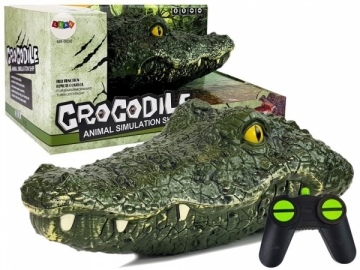 Nuotoliniu būdu valdomas krokodilas Radiovadāmās rotaļlietas
