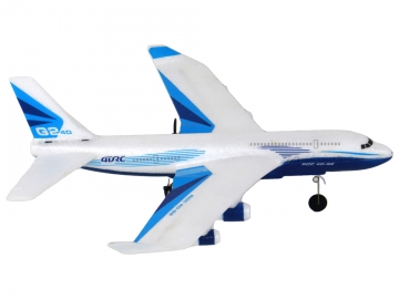 Nuotoliniu būdu valdomas lėktuvas 4D-G2, baltas