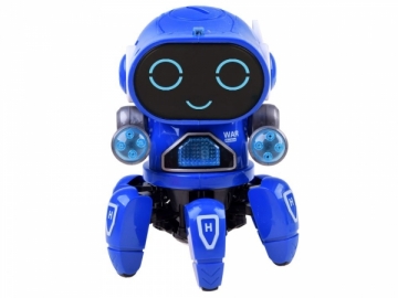 Nuotoliniu būdu valdomas robotas, mėlynas