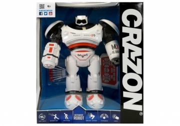 Nuotoliniu būdu valdomas robotas Crazon, baltas
